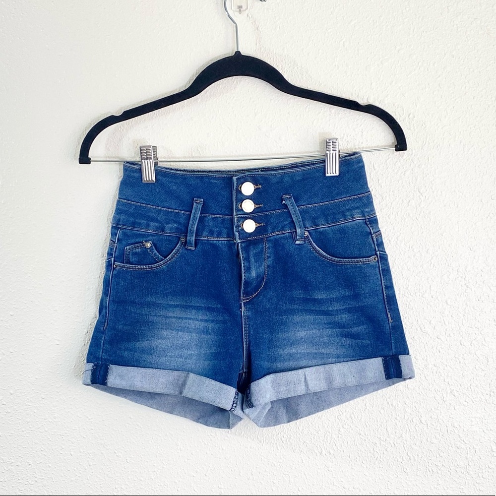 YMI Wanna Betta Butt High Rise Shorts Size 1